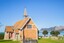 Church at Waipiro Bay beach