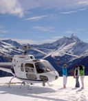 Snow Landings overlooking Mt Aspiring & Glaciers