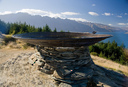 Sculptures on Queenstown Hill