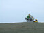 The surf lifesaving tower at Te Henga