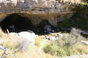 Cave stream entrance