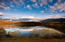 Lake Hayes in magic morning light