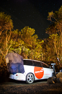 Camping out near Raglan