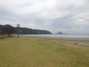 Beach at low tide