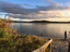 View of harbour from campsite