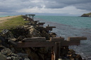 Old wharf at Aramoana