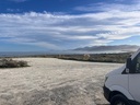 Large gravel area in front (camping is only at the back)