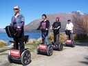 Cruising the Queenstown Gardens on a Segway.