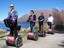 Cruising the Queenstown Gardens on a Segway.