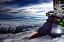 Chilling at Cardrona - NZ Snow Tours