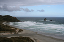 The beach at Sandfly Bay 