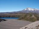 Mt Ruapehu in the background - Tama Lake