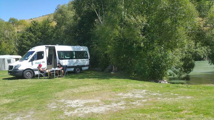 Tranquil riverside site