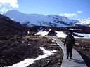 Tongariro Crossing change of Seasons