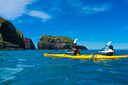 Sea-kayaking within Pohatu marine reserve